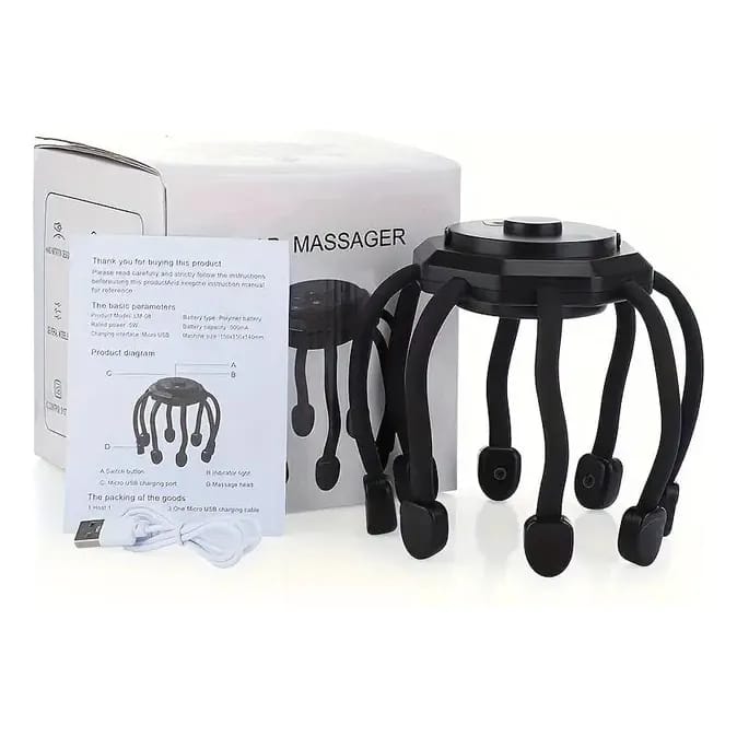 Electric Head Massager – Smart Scalp Relaxation Device