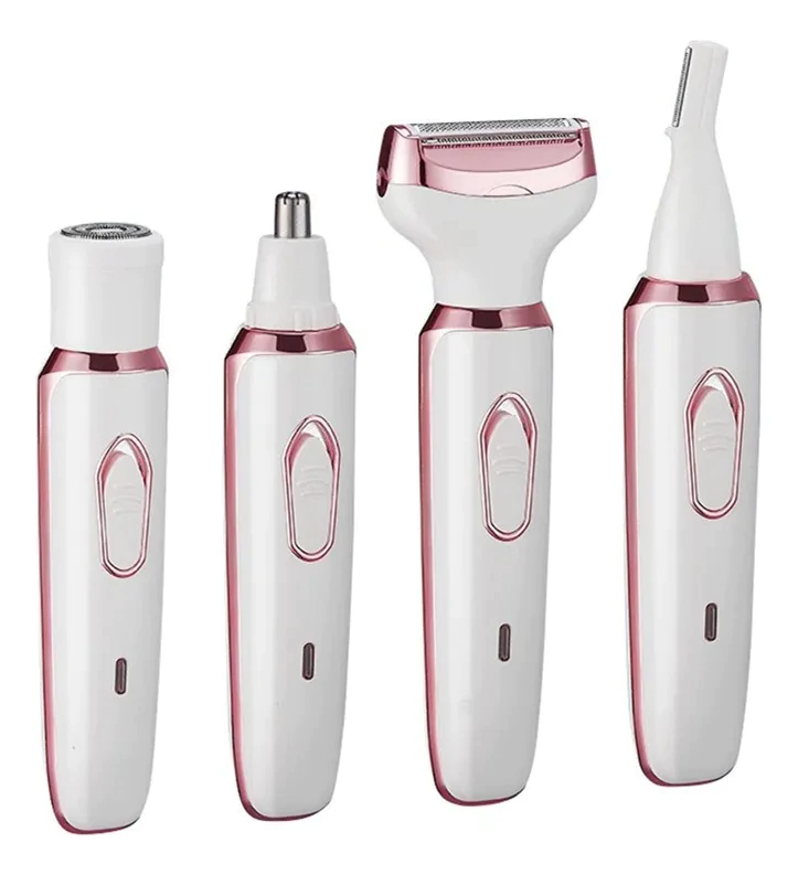 4-in-1 Rechargeable Lady Shaver & Beauty Kit